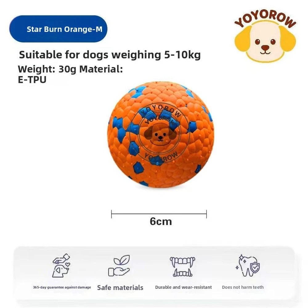 Pelota Indestructible "Pop Rocks" Limpiadientes